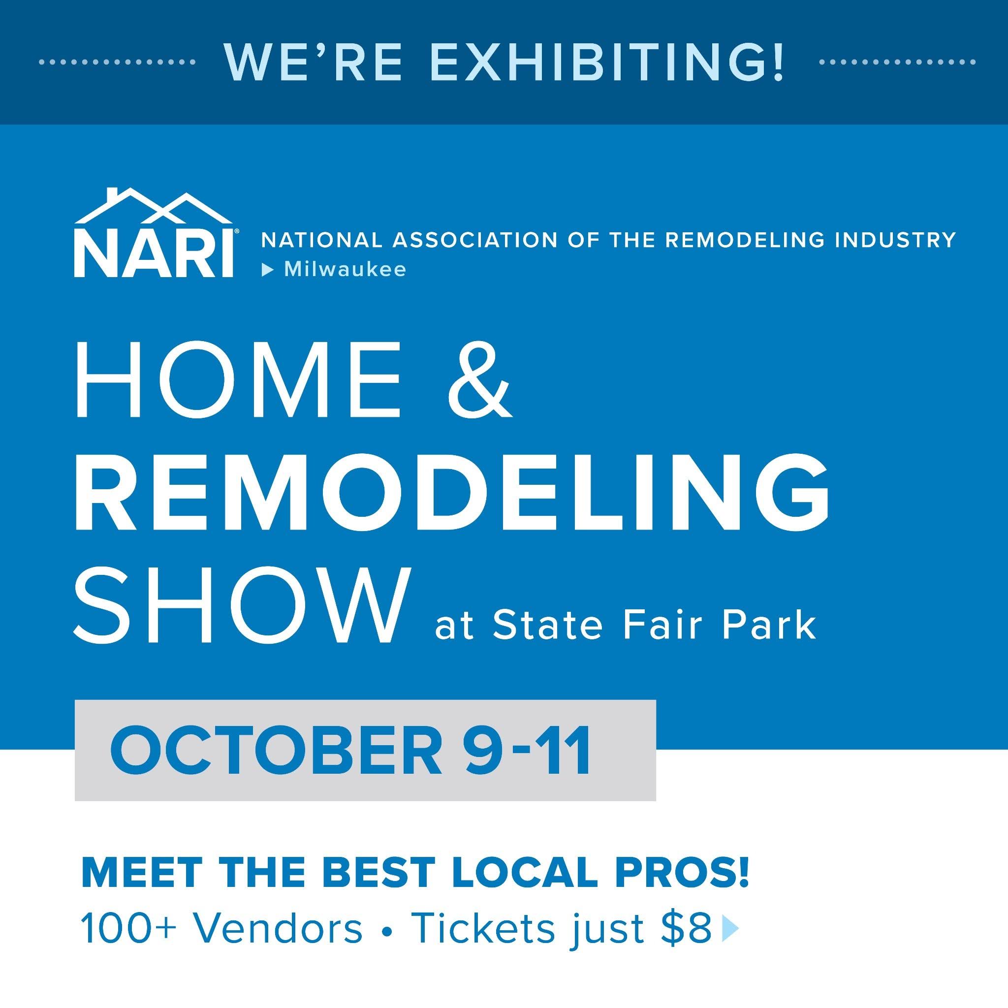 Fall Show Were Exhibiting Square Graphic